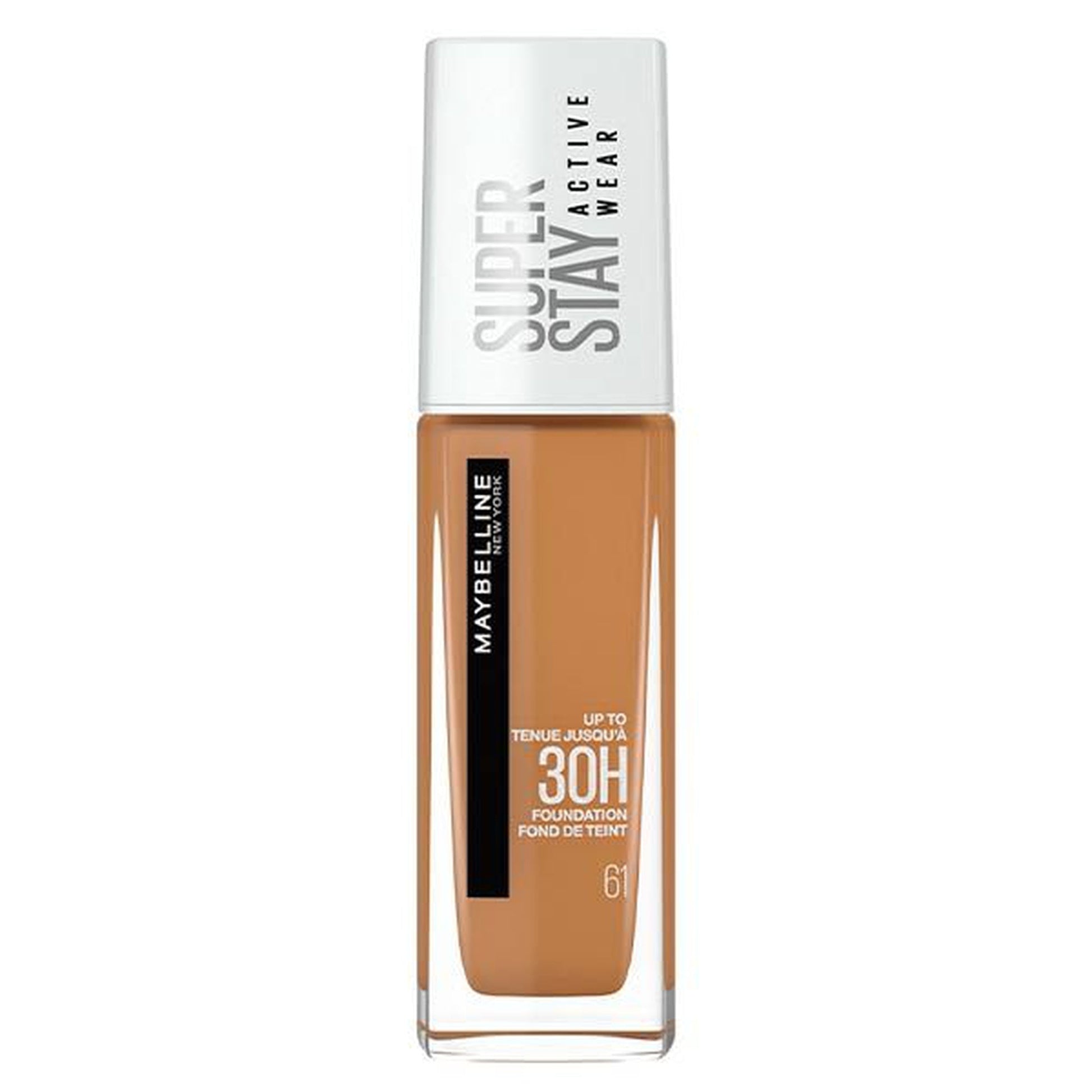 MAYBELLINE Super Stay Active Wear 30H Foundation, 61 Warm Bronze-Maybelline-BeautyNmakeup.co.uk