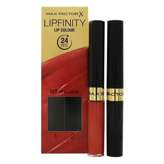 Max Factor Lipfinity Long-Lasting Two Step Lipstick - 127 So Alluring-Max Factor-BeautyNmakeup.co.uk