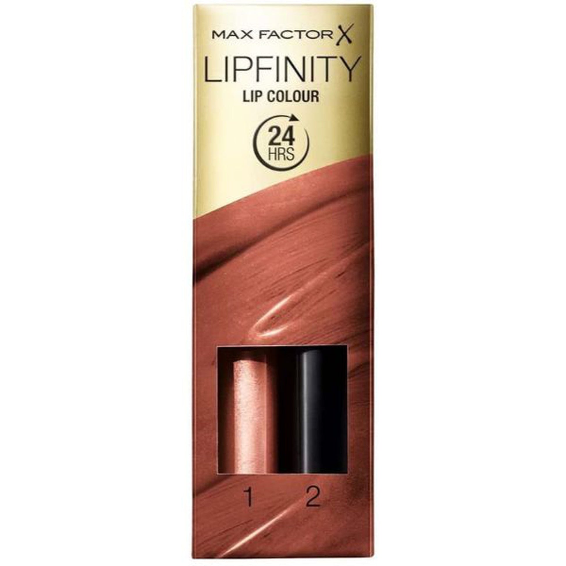 Max Factor Lipfinity Long-Lasting Two Step Lipstick - 191 Stay Bronzed-Max Factor-BeautyNmakeup.co.uk