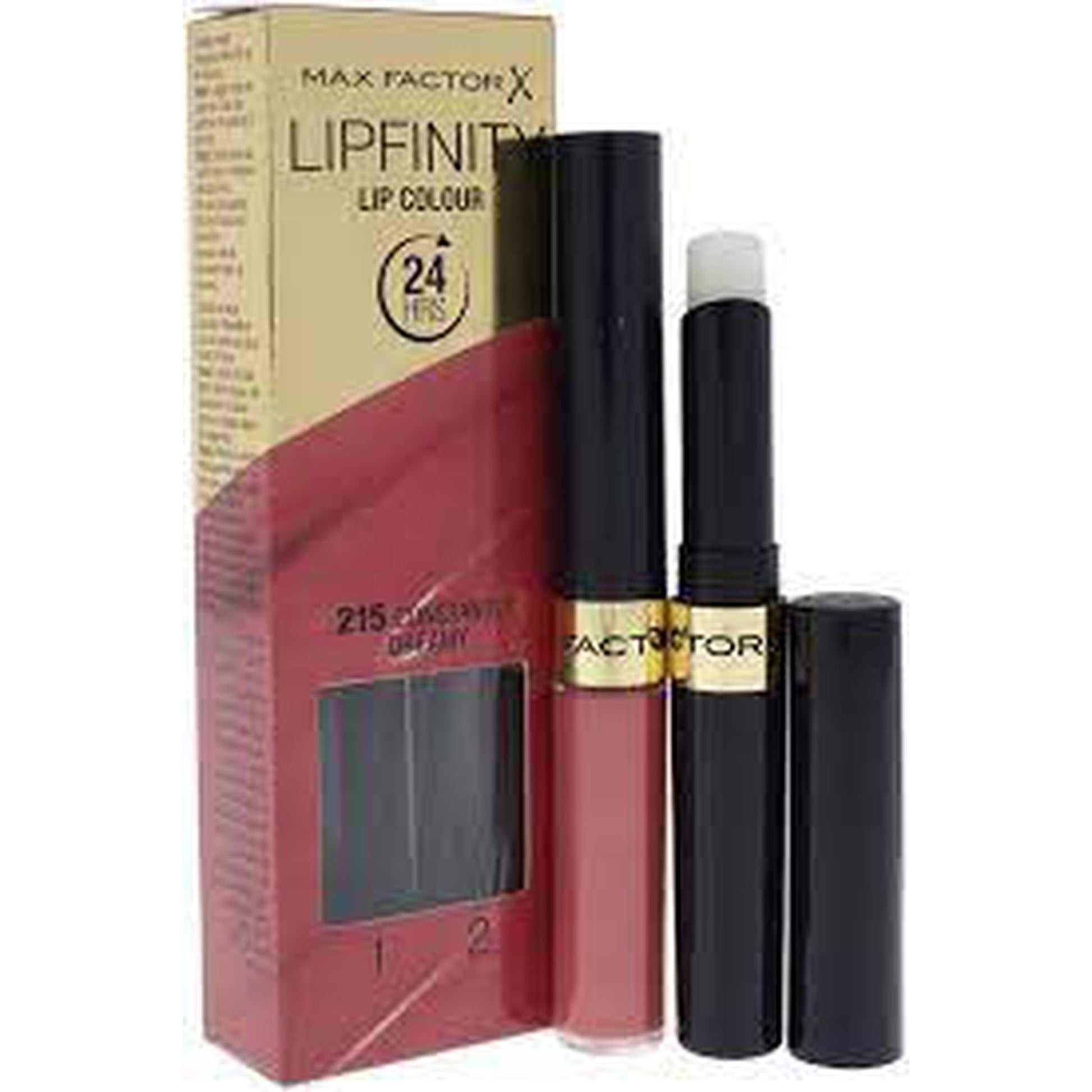 Max Factor Lipfinity Long-Lasting Two Step Lipstick - 215 Constantly Dreamy-Max Factor-BeautyNmakeup.co.uk