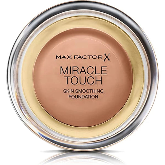 Max Factor Miracle Touch Skin Smoothing Foundation 055 Blushing Beige-BeautyNmakeup.co.uk