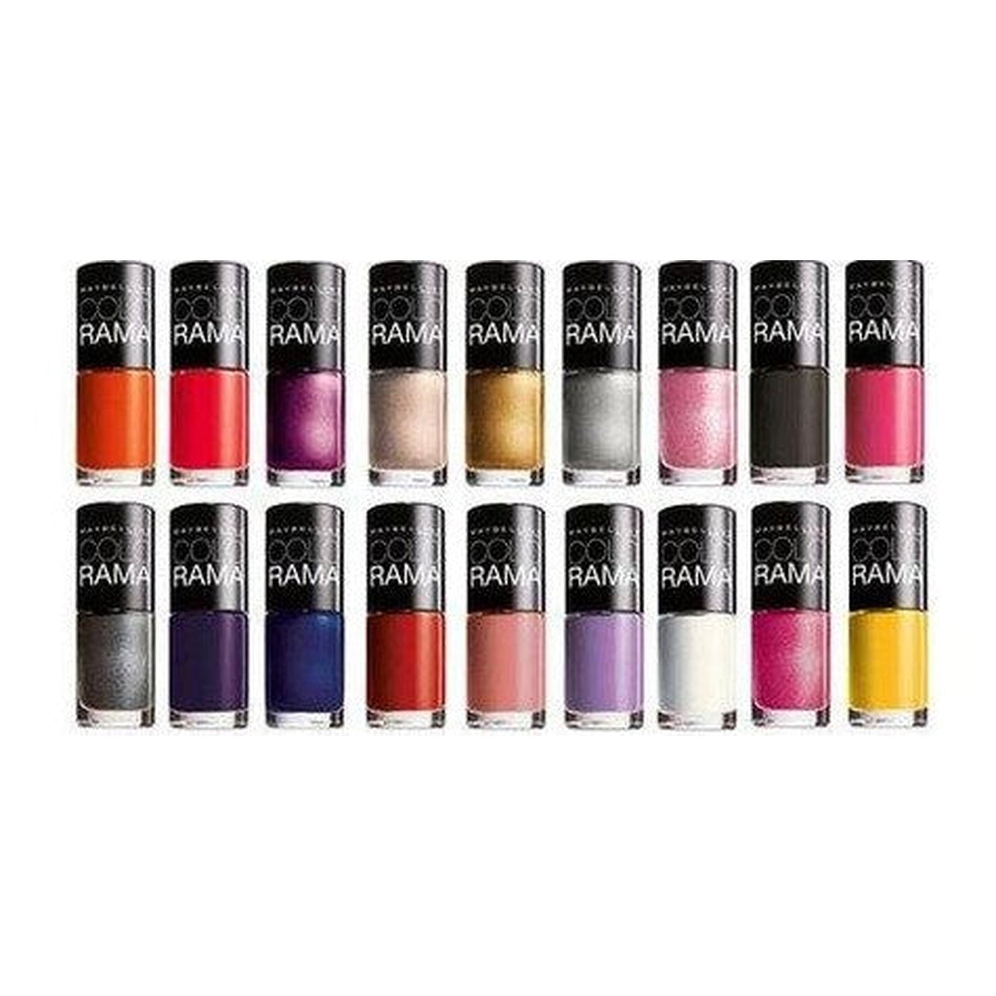 Maybelline Color Show Colorama Assorted Set of 5 Nail Polishes-Maybelline-BeautyNmakeup.co.uk