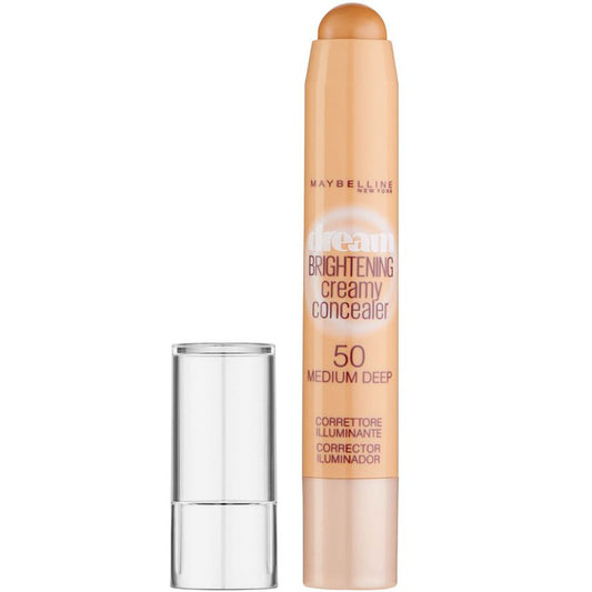 Maybelline Dream Brightening Creamy Concealer 50 Medium Deep-Maybelline-BeautyNmakeup.co.uk