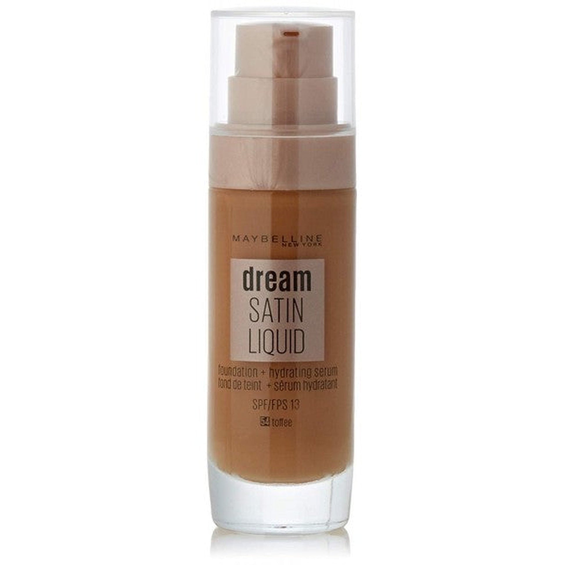 Maybelline Dream Satin Liquid Foundation 54 Toffee-Maybelline-BeautyNmakeup.co.uk