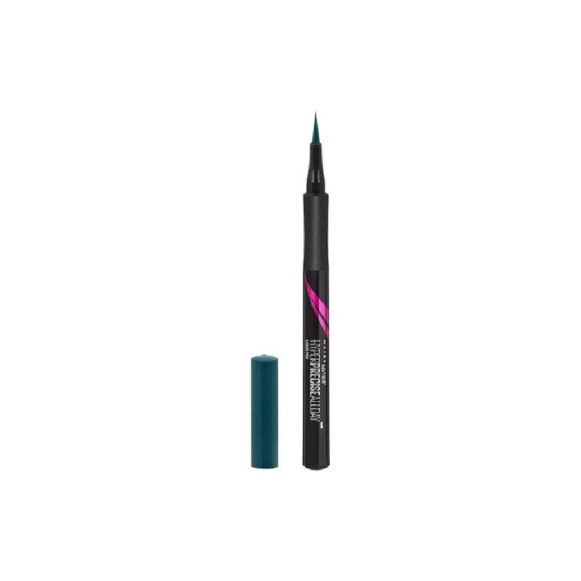 Maybelline Hyper Precise All Day Liquid Eyeliner - Jungle Green-Maybelline-BeautyNmakeup.co.uk