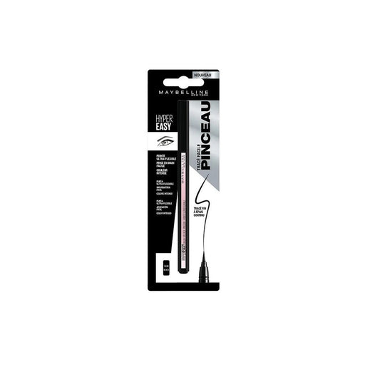 Maybelline New York Hyper Easy Brush Tip Liner Eye Liner - 800 Pitch Black-Maybelline-BeautyNmakeup.co.uk