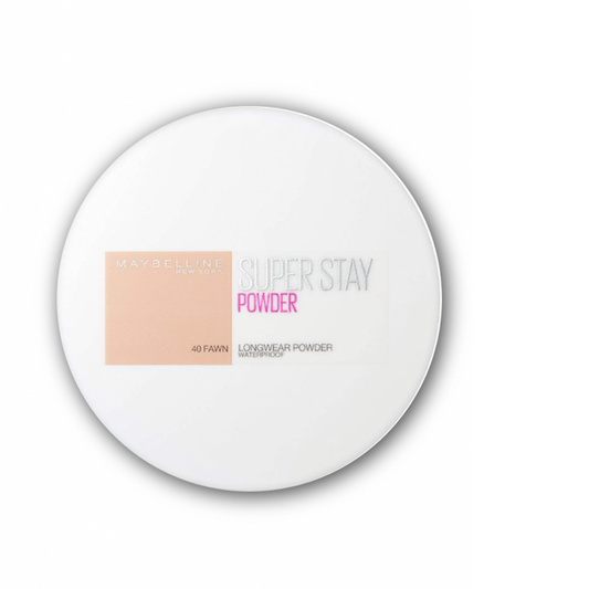 Maybelline Powder Super Stay Longwear Waterproof Powder - 40 Fawn-Maybelline-BeautyNmakeup.co.uk
