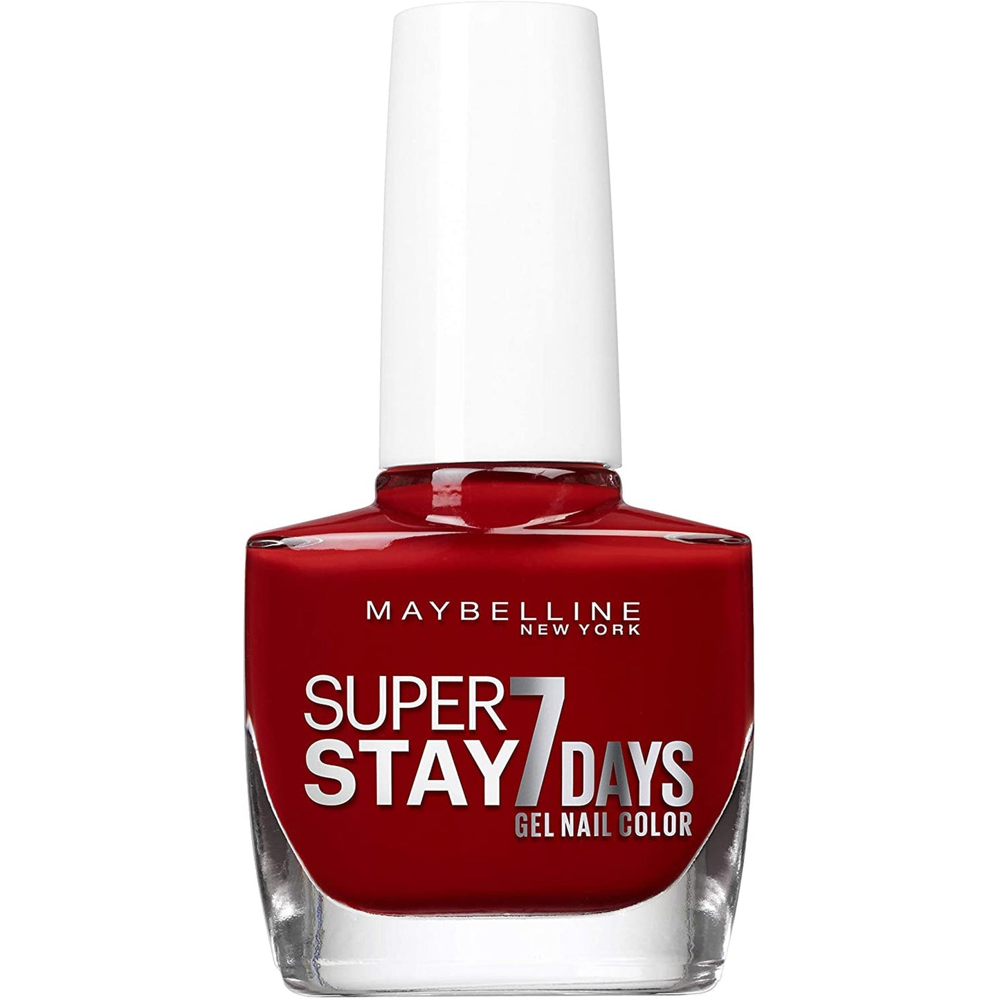 Maybelline Super Stay 7 Days Gel Nail Polish 06 Deep Red-Maybelline-BeautyNmakeup.co.uk
