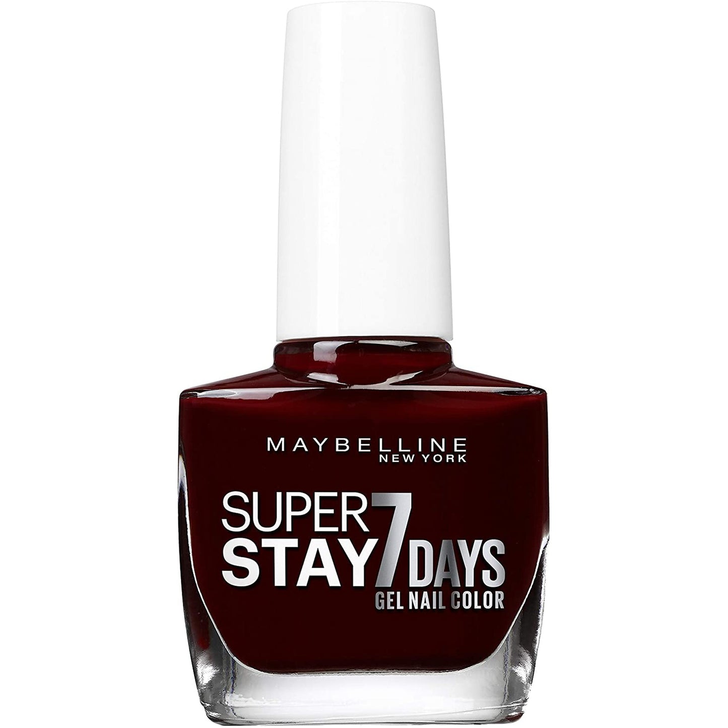 Maybelline Super Stay 7 Days Gel Nail Polish 287 Midnight Red-Maybelline-BeautyNmakeup.co.uk