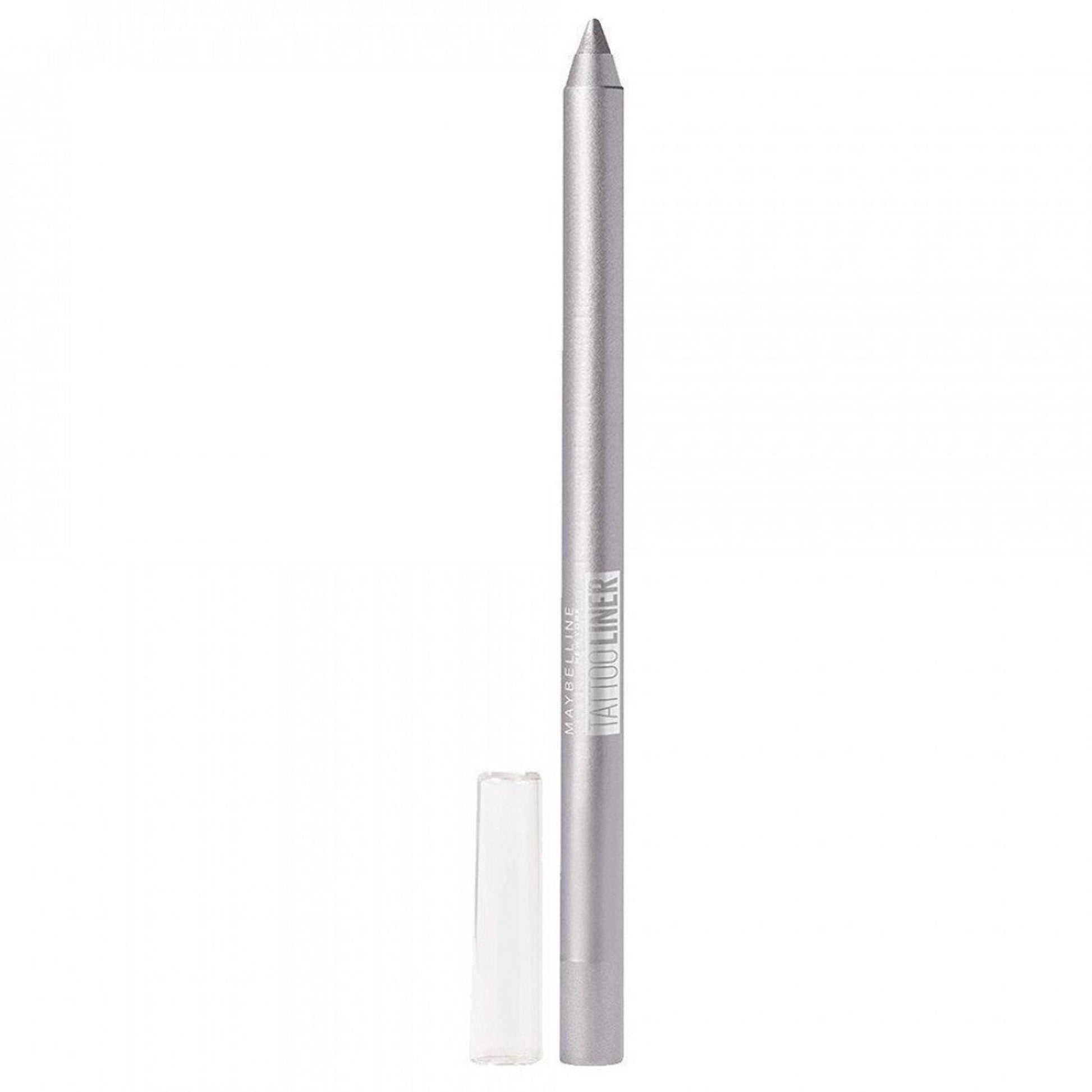 Maybelline Tattoo Liner Gel Pencil 961 Sparkling Silver-Maybelline-BeautyNmakeup.co.uk
