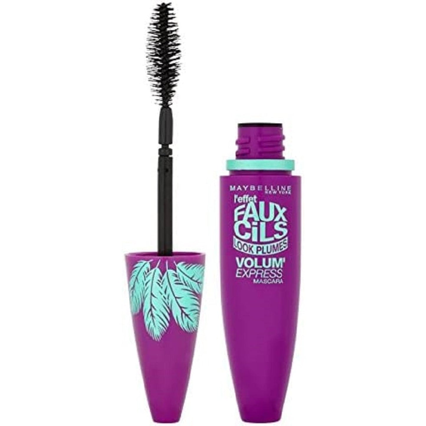 Maybelline The Falsies Look Plumes Volum' Express Mascara Glam Black-Maybelline-BeautyNmakeup.co.uk