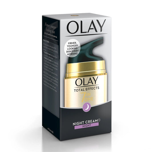 Olay Total Effects 7 in One Night Cream 50g-BeautyNmakeup.co.uk