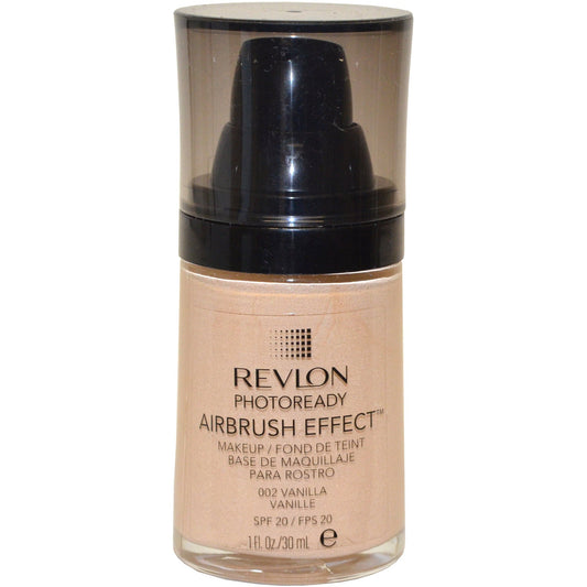 Revlon Photoready Airbrush Effect Makeup 02 Vanilla-Revlon-BeautyNmakeup.co.uk