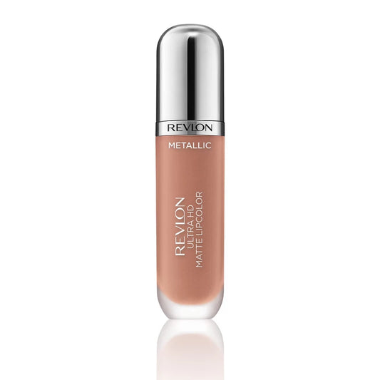 Revlon Ultra HD Metallic Matte Lipcolor 715 HD Glow-BeautyNmakeup.co.uk