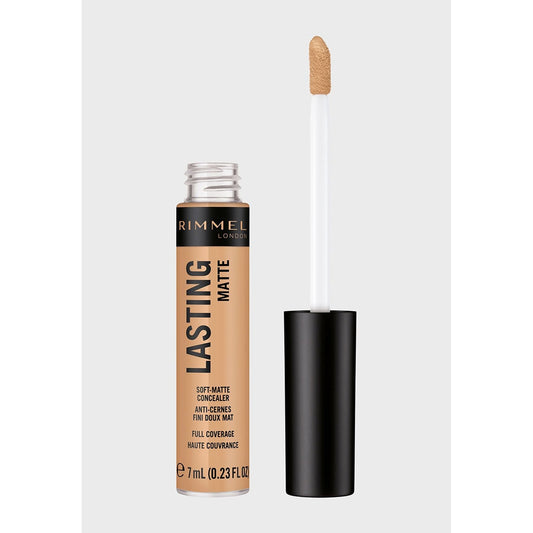 Rimmel Lasting Matte Concealer 025 True Beige-RIMMEL-BeautyNmakeup.co.uk