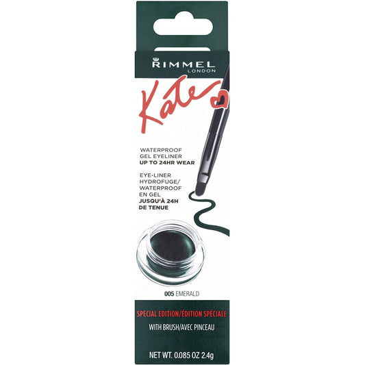 Rimmel London Gel Liner by Kate - 005 Emerald Green-RIMMEL-BeautyNmakeup.co.uk