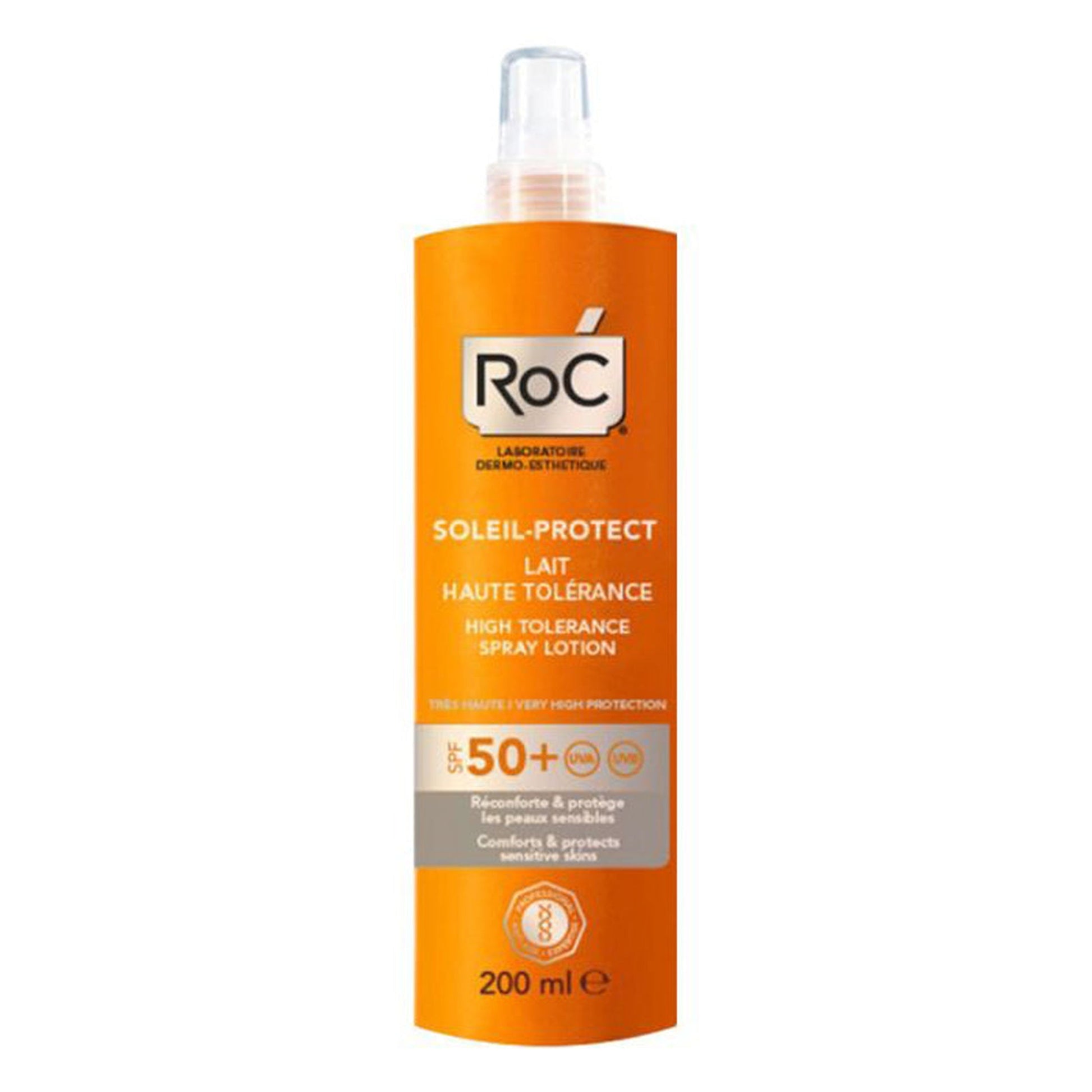 RoC Sun Protect Moisturising SPF50 Spray Lotion 200ml-ROC-BeautyNmakeup.co.uk