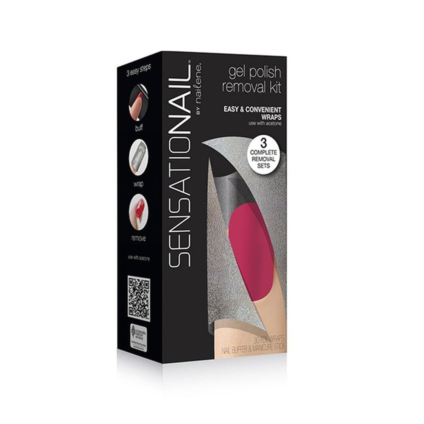 SENSATIONAIL Gel Polish Removal Kit-SensatioNail-BeautyNmakeup.co.uk