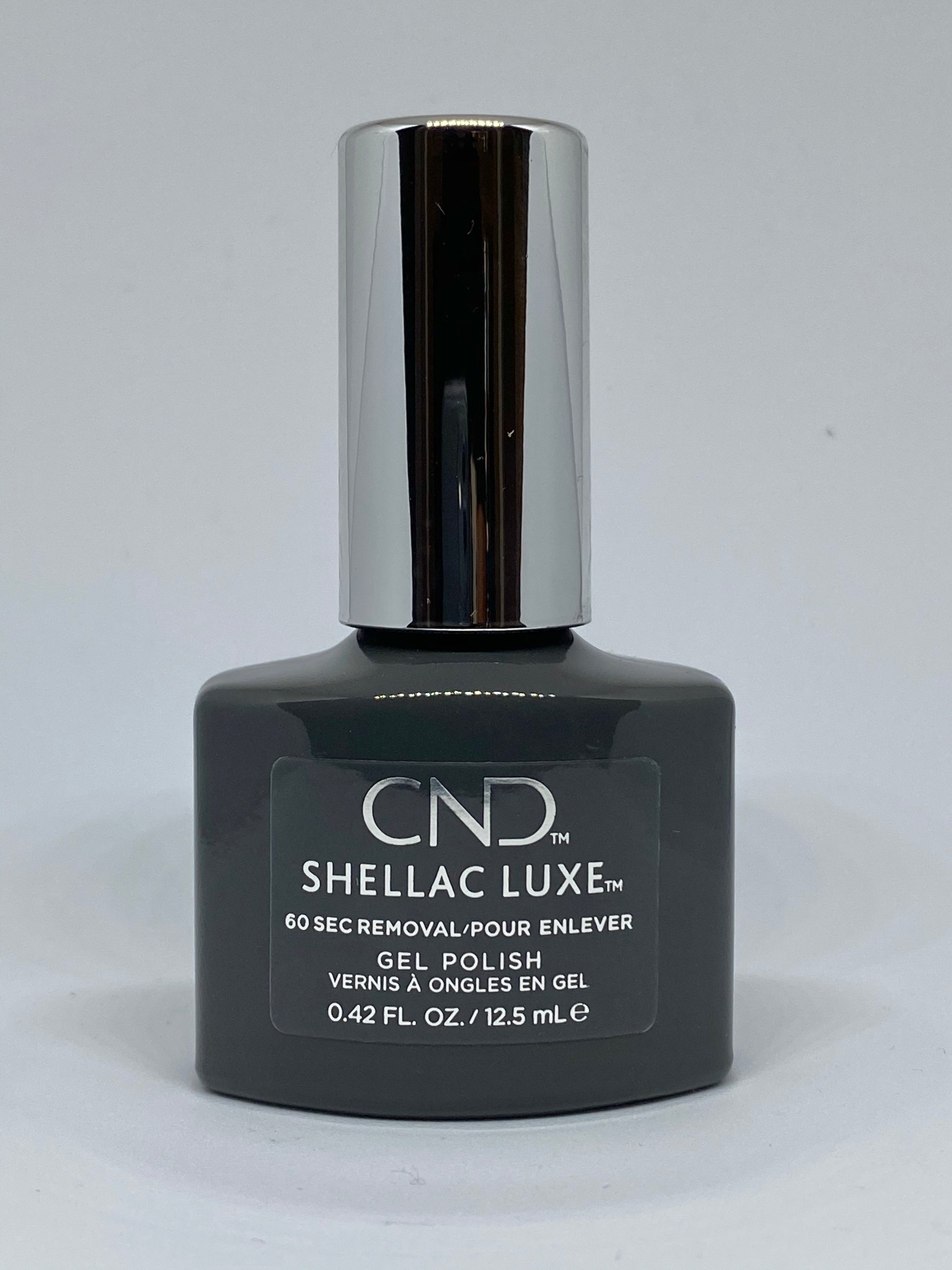 CND Shellac Luxe Gel Polish Silhouette #296-BeautyNmakeup.co.uk