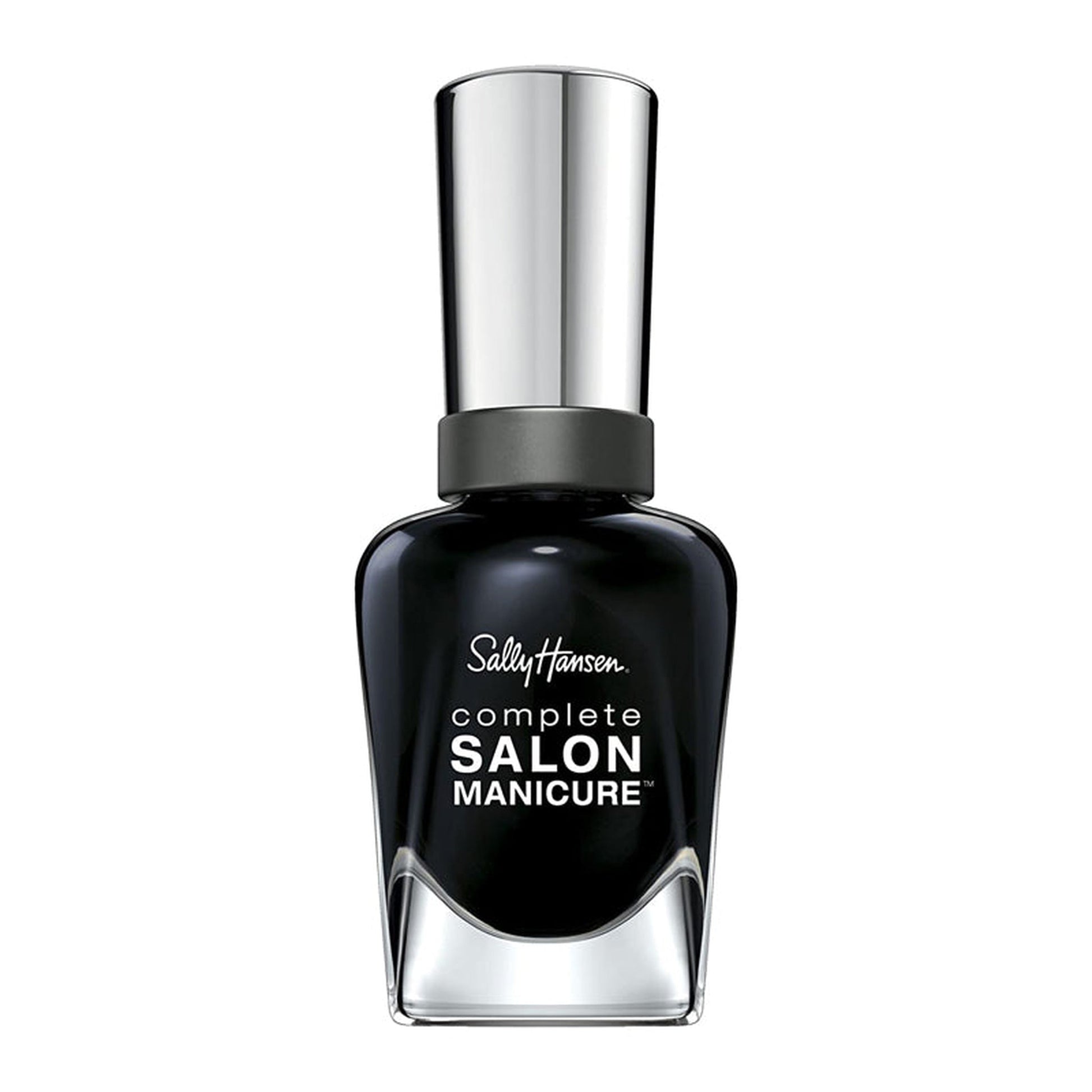 Sally Hansen Complete Salon Manicure Nail Polish - 016 To the Moon and Black-Sally Hansen-BeautyNmakeup.co.uk