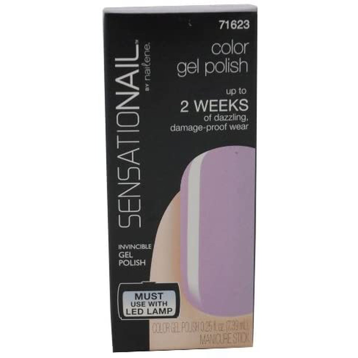 SensatioNail Gel Polish Heirloom Lilac-SensatioNail-BeautyNmakeup.co.uk