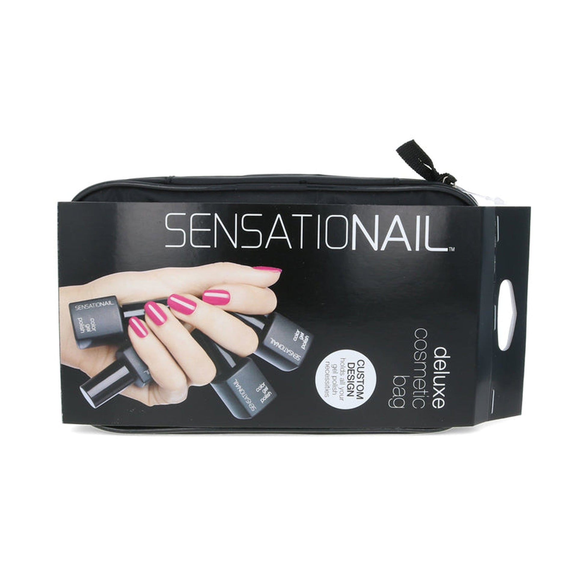 Sensationail Deluxe Cosmetic Bag-SensatioNail-BeautyNmakeup.co.uk