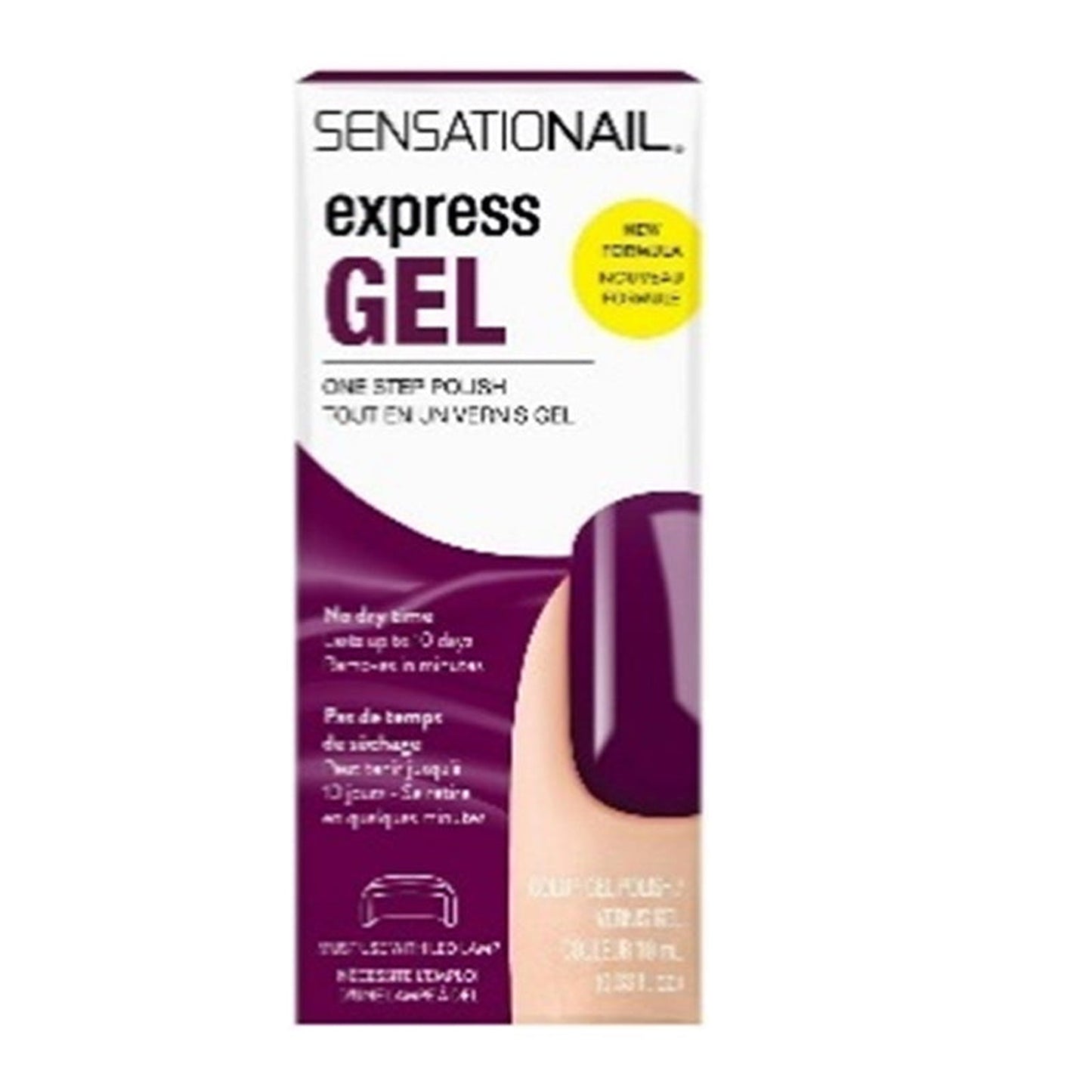 Sensationail Express Gel Polish Beet It-SensatioNail-BeautyNmakeup.co.uk