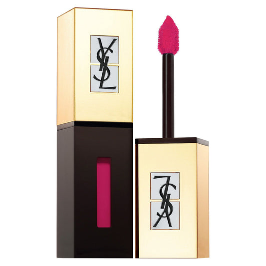 Yves Saint Laurent Glossy Stain Pop Water - 206 Misty Pink-YSL-BeautyNmakeup.co.uk