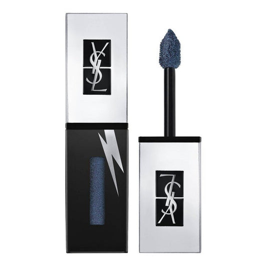 Yves Saint Laurent Vernis À Lèvres The Holographics Glossy Stain – 508 Holographic Black-YSL-BeautyNmakeup.co.uk
