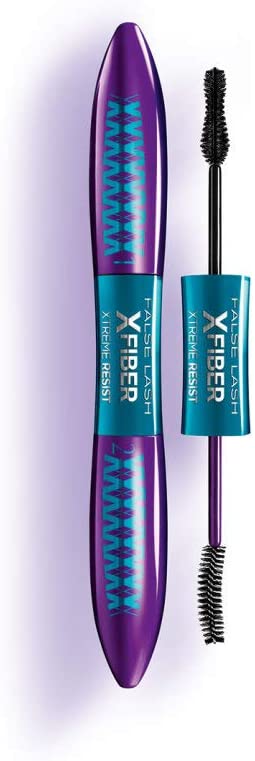 L'Oreal Paris X Fiber Xtreme Resist Waterproof Mascara Waterproof - Black Ex-BeautyNmakeup.co.uk