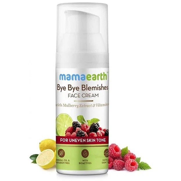 mamaearth Bye Bye Blemishes Face Cream-BeautyNmakeup.co.uk