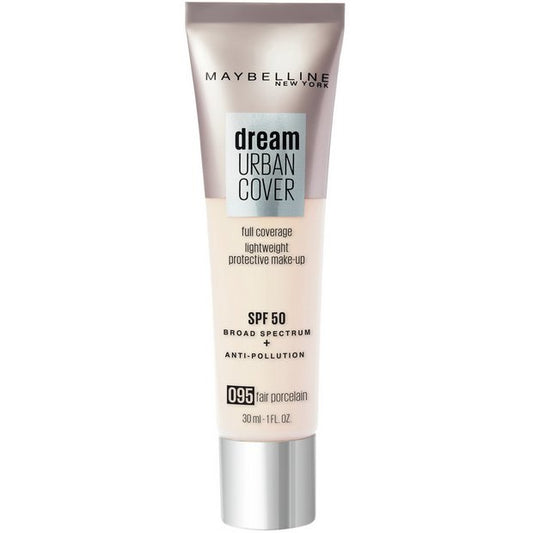 Maybeline Dream Urban Cover Foundation SPF50 - 095 Fair Porcelain-BeautyNmakeup.co.uk