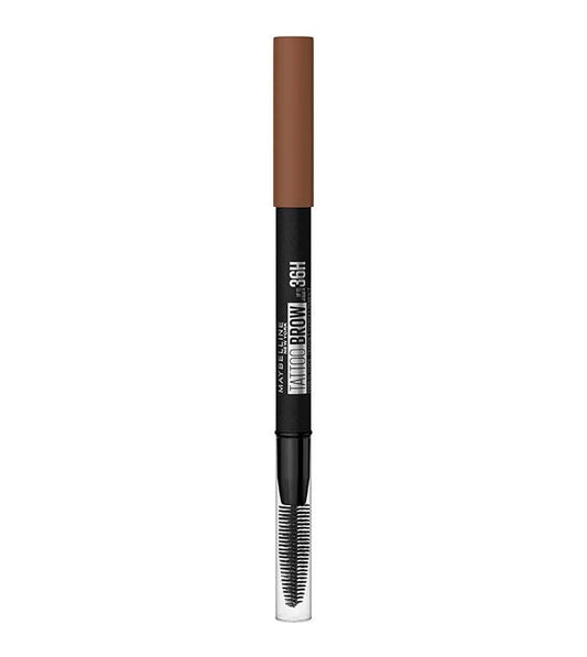 Maybelline Pigment EyeBrow Pencil Tattoo Brow 36H, 03 Soft Brown-BeautyNmakeup.co.uk